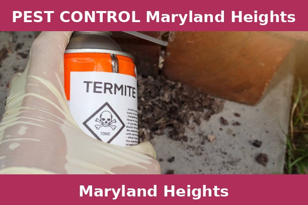 PEST CONTROL Maryland Heights
